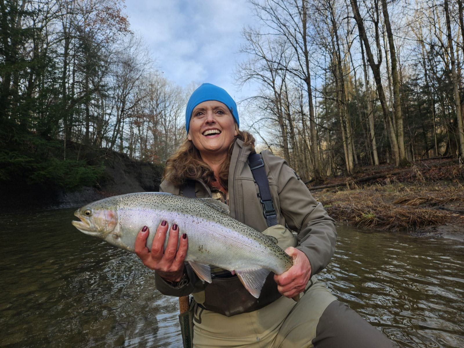 CHASING LAKE-RUN RAINBOWS: ERIE STEELHEAD FISHING ON THE TRIBUTARIES